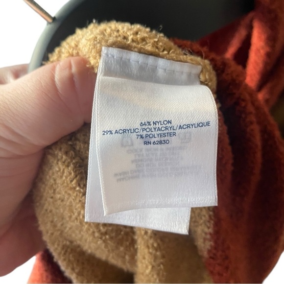 Plus Size Lands' End Slounge Hooded Pullover Stripe Sweater I Size: 2X (20W-22W) - Picture 8 of 10